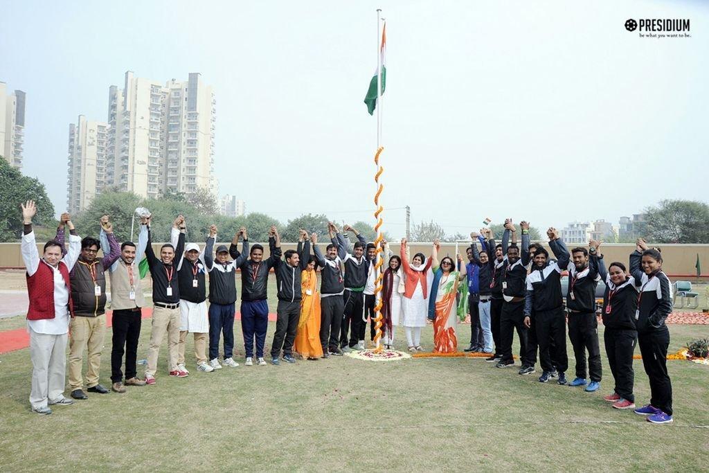 Presidium Gurgaon-57, PATRIOTIC FERVOR SOARS HIGH AT PRESIDIUM GGN-57