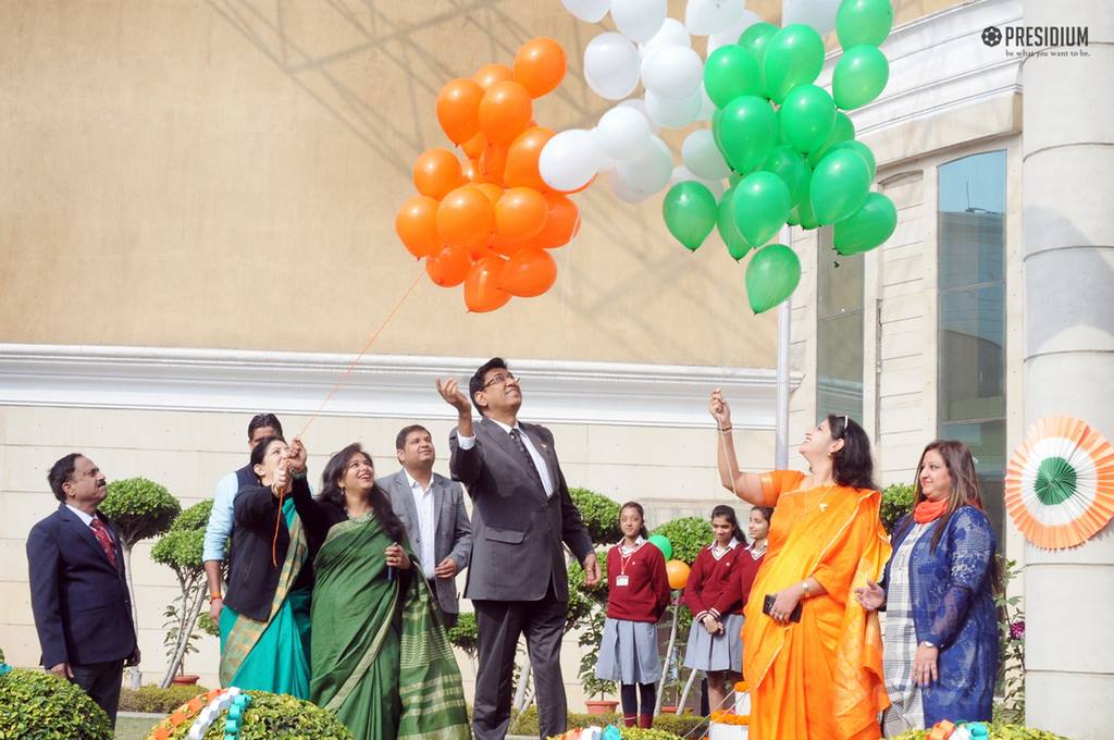 Presidium Indirapuram, PATRIOTIC PRESIDIANS CELEBRATE 69TH REPUBLIC DAY WITH ZEST