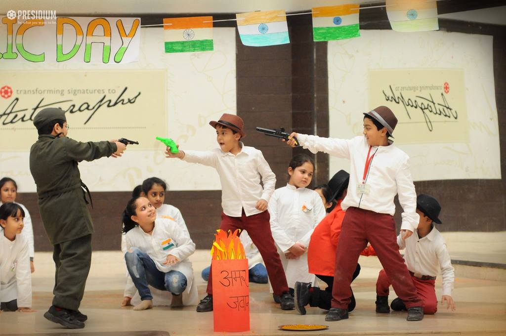 Presidium Indirapuram, PATRIOTIC PRESIDIANS CELEBRATE 69TH REPUBLIC DAY WITH ZEST