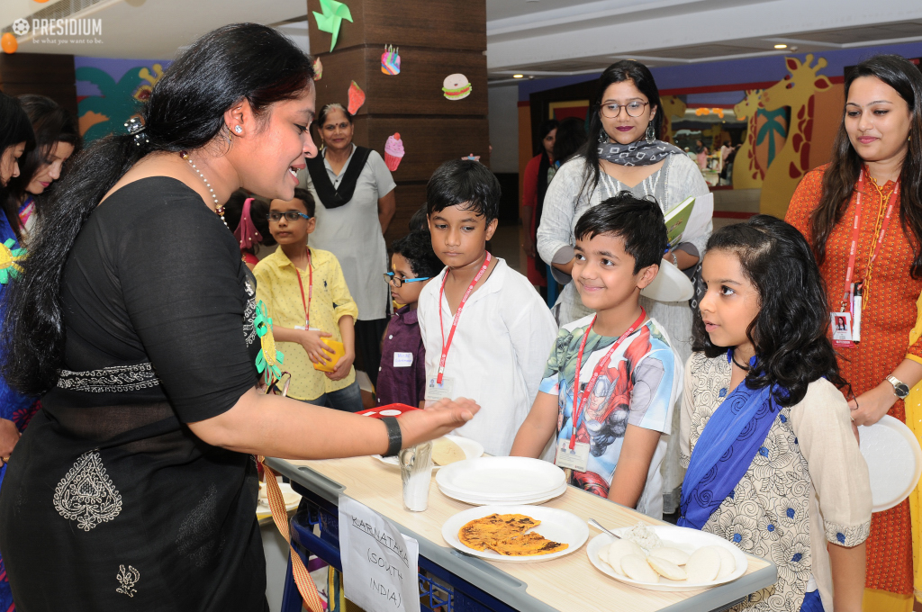 Presidium Rajnagar, FOOD FAIR PROVIDES PRESIDIANS A RICH CULTURAL EXPERIENCE