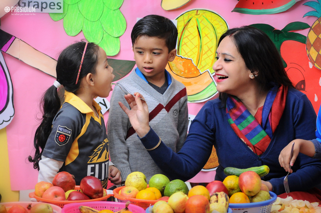 Presidium Rajnagar, SALAD MAKING:LITTLE PRESIDIANS DISCOVER THE ART OF HEALTHY EATING