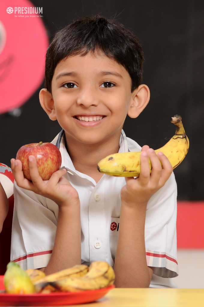 Presidium Rajnagar, FRUIT SALAD ACTIVITY: FUN WAY TO UNDERSTAND THE BENEFITS OF FRUITS