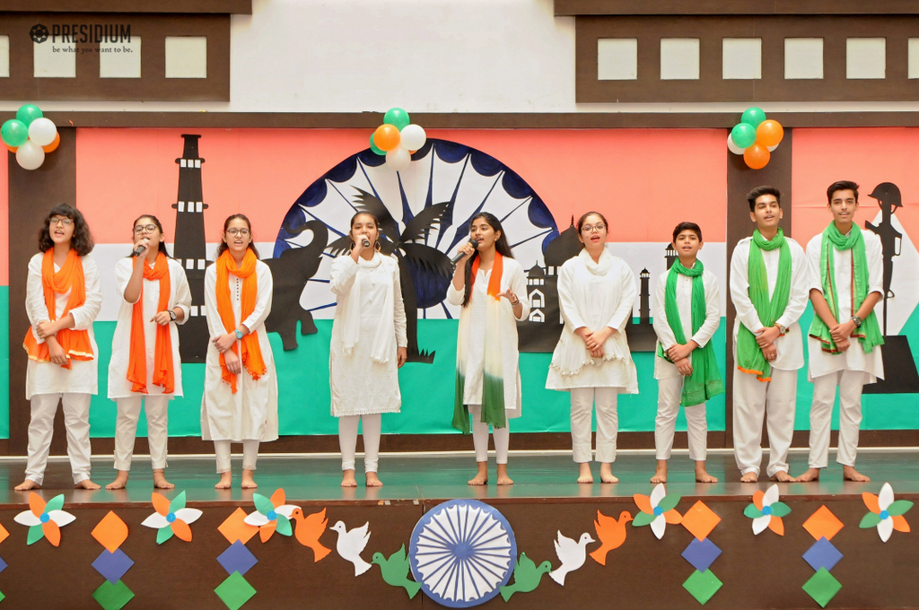 Presidium Rajnagar, PRESIDIANS PROUDLY SALUTE THE TRICOLOUR ON INDEPENDENCE DAY Presidium Rajnagar, PRESIDIANS PROUDLY SALUTE THE TRICOLOUR ON INDEPENDENCE DAY
