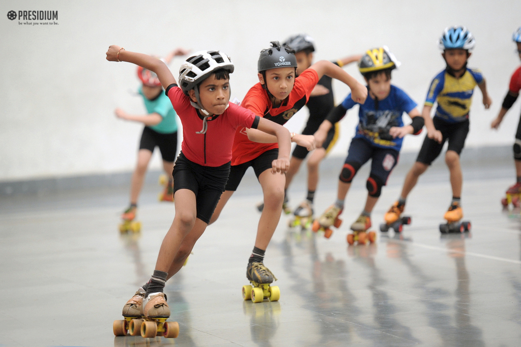 Presidium Rajnagar, SKATING CHAMPIONSHIP: YOUNG SPORTS STARS BRING GLORY TO SCHOOL