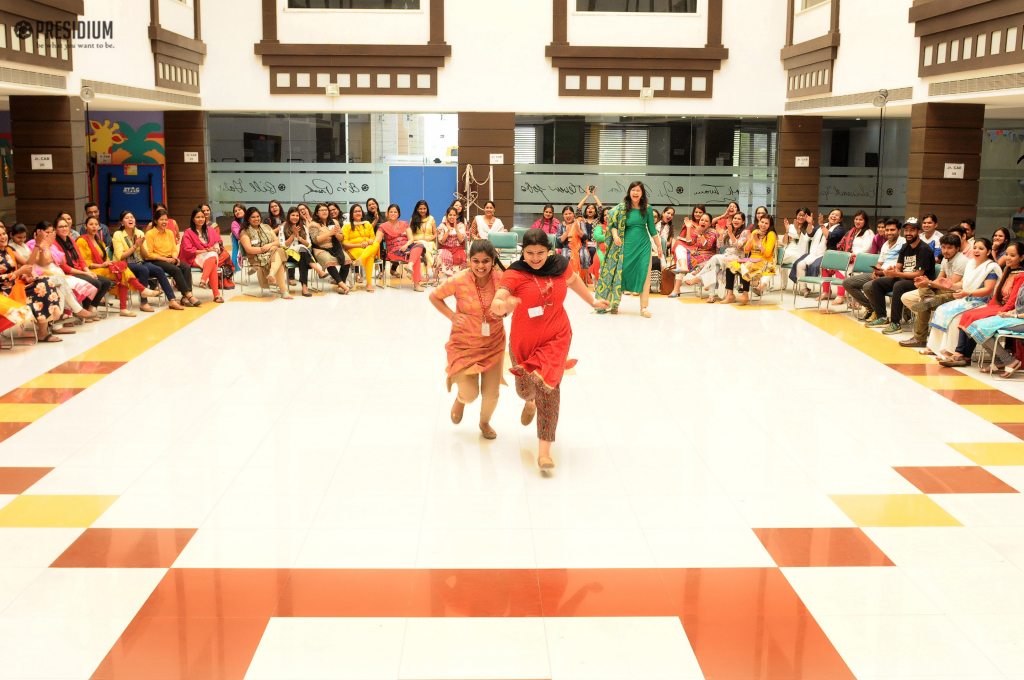 Presidium Rajnagar, REKINDLING OUR TEACHERS' PASSION FOR TEACHING WITH FUN WORKSHOPS Presidium Rajnagar, REKINDLING OUR TEACHERS' PASSION FOR TEACHING WITH FUN WORKSHOPS