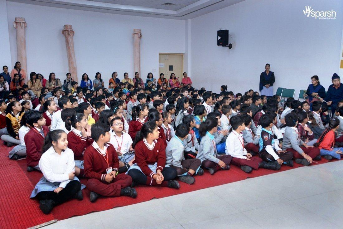 Presidium Indirapuram, Presidium Indirapuram gives warm welcome to Sparsh Students