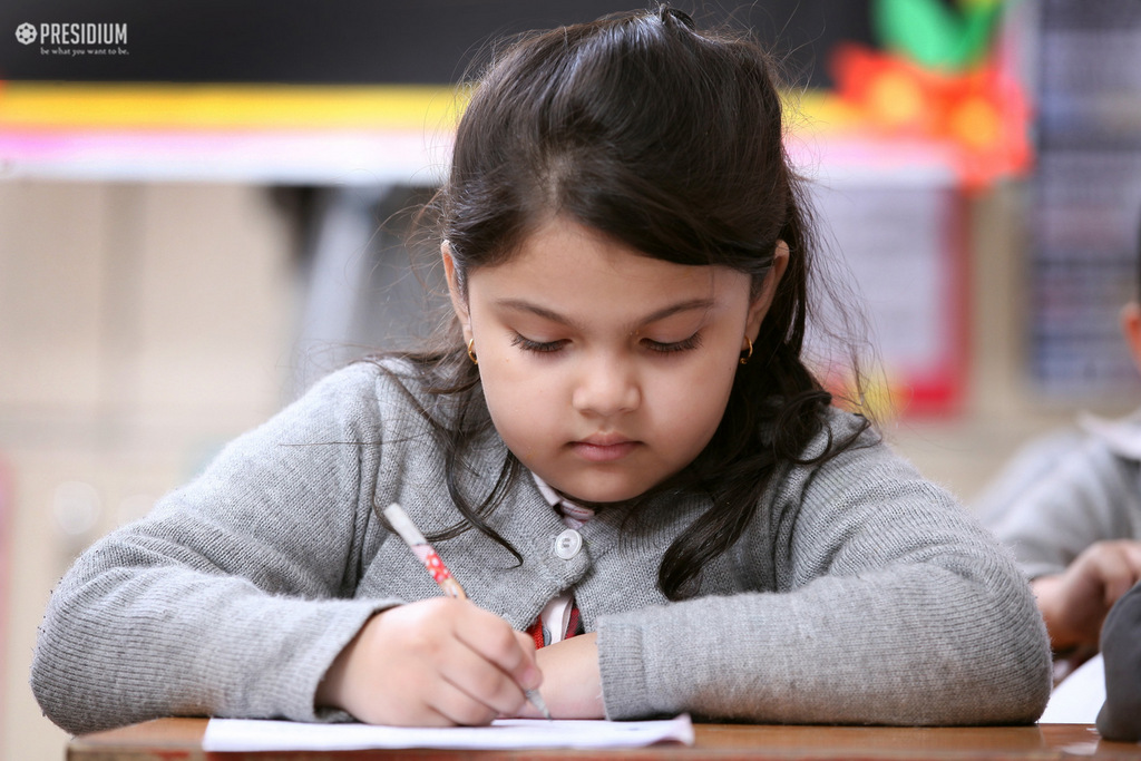 Presidium Indirapuram, SPELLATHON: YOUNG GRAMMATICIANS DISPLAY THEIR POWER OF VOCABULARY