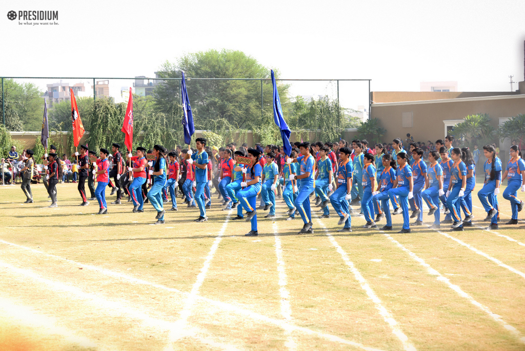 Presidium Gurgaon-57, SPORTS DAY PRIZE DISTRIBUTION: REWARDING OUR YOUNG ACHIEVERS