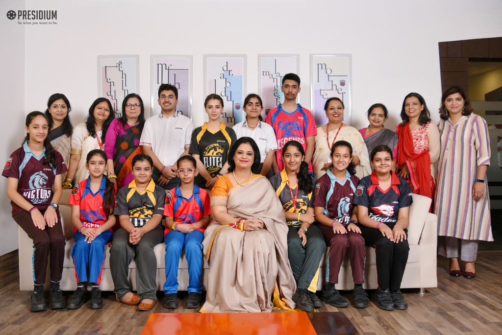 Presidium Gurgaon-57, PRESIDIANS MAKE THE MOST OF FRIENDSHIP DAY WITH SUDHA MA’AM
