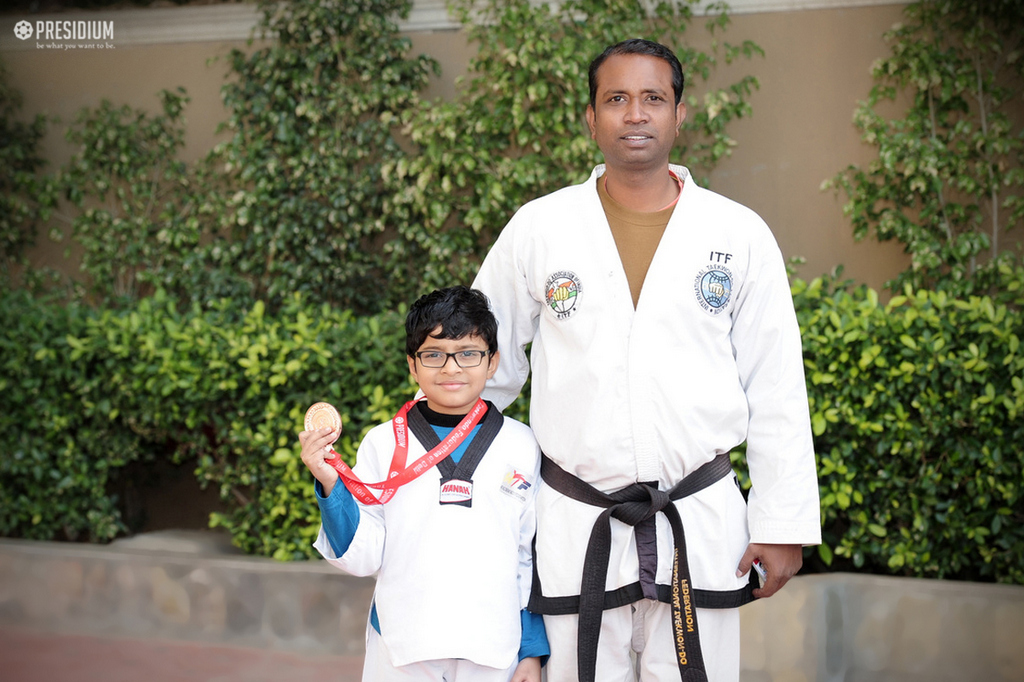 Presidium Gurgaon-57, DELHI STATE ITF TAEKWONDO FINALS: PRESIDIANS BRING HOME 40 MEDALS