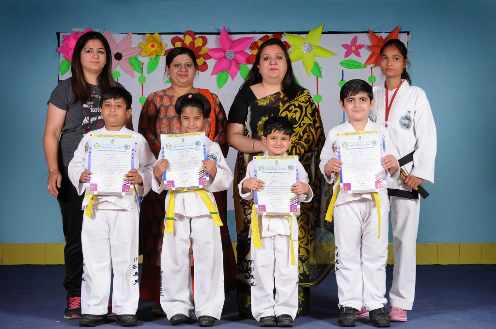 Presidium Vivek Vihar, SPECIAL FELICITATION CEREMONY FOR TAEKWONDO CHAMPS