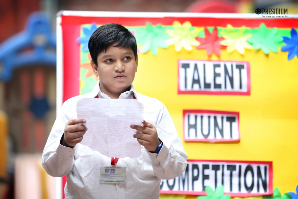 Presidium Vivek Vihar, INTER TALENT HUNT COMPETITION HONES SKILLS OF PRESIDIANS