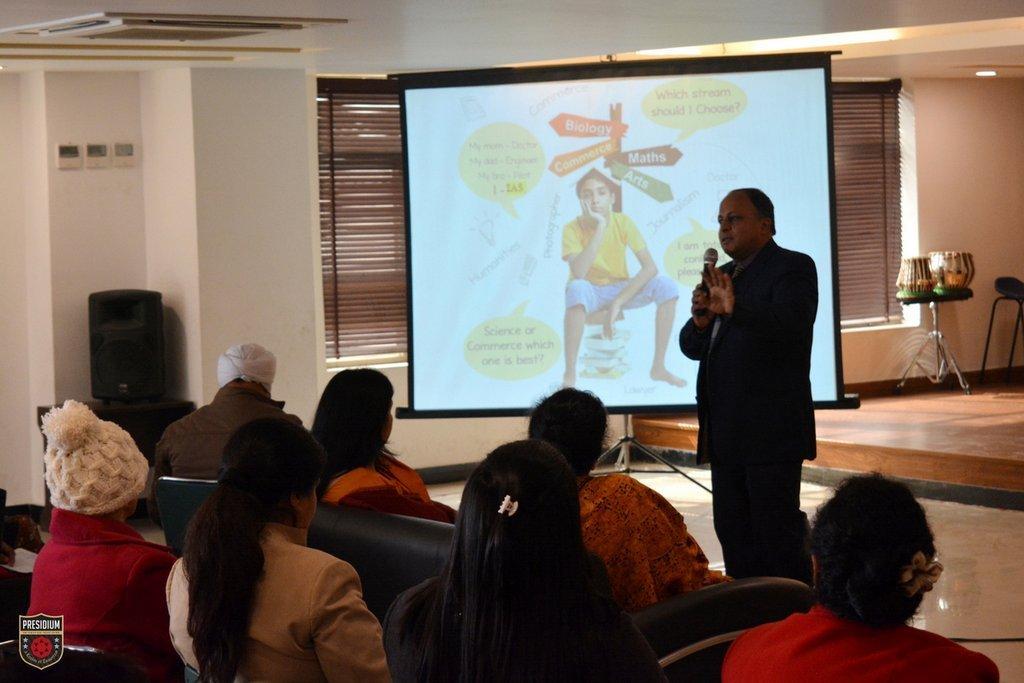 Presidium Gurgaon-57, PRESIDIUM GURGAON HOSTS CAREER COUNSELING SESSION FOR STUDENTS