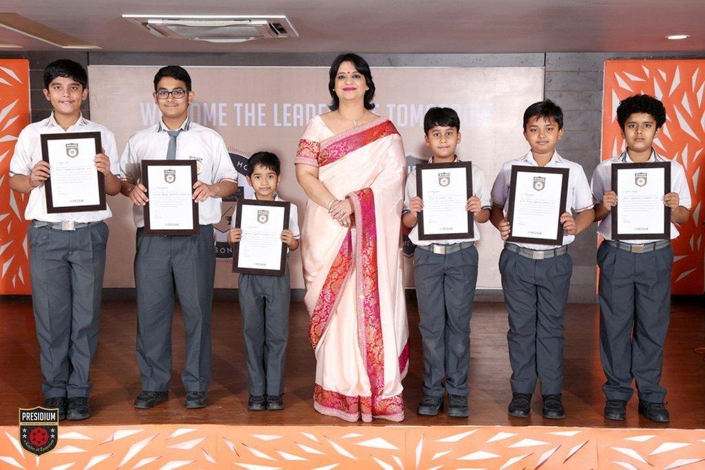 Presidium Gurgaon-57, PRESIDIUM’S YOUNG ACHIEVERS ACKNOWLEDGED AT CHAIRPERSON HONOURS -A GRAND CEREMONY