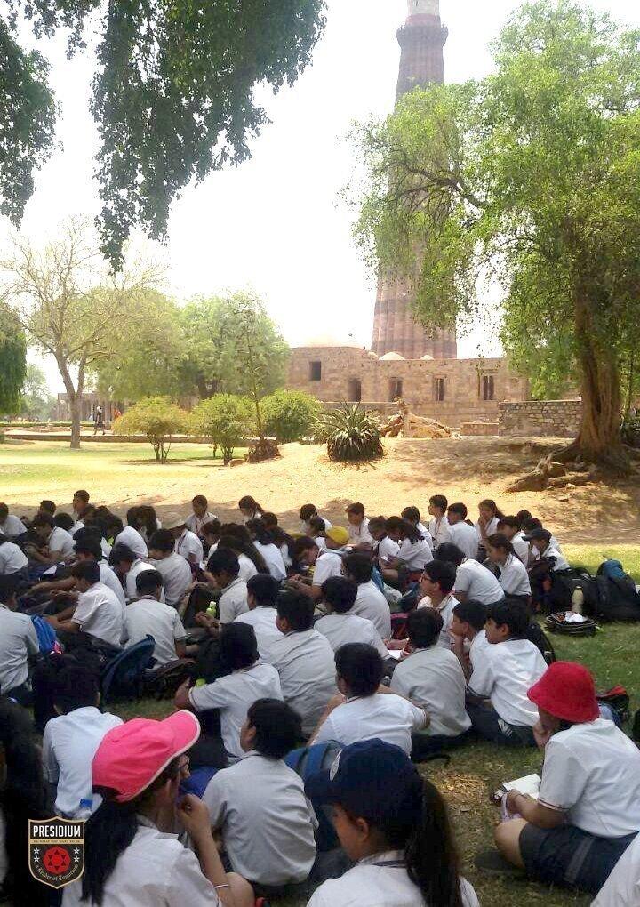 Presidium Indirapuram, HISTORY UNFOLDS AS PRESIDIANS FROM INDIRAPURAM  EXPLORE HERITAGE SITES OF DELHI