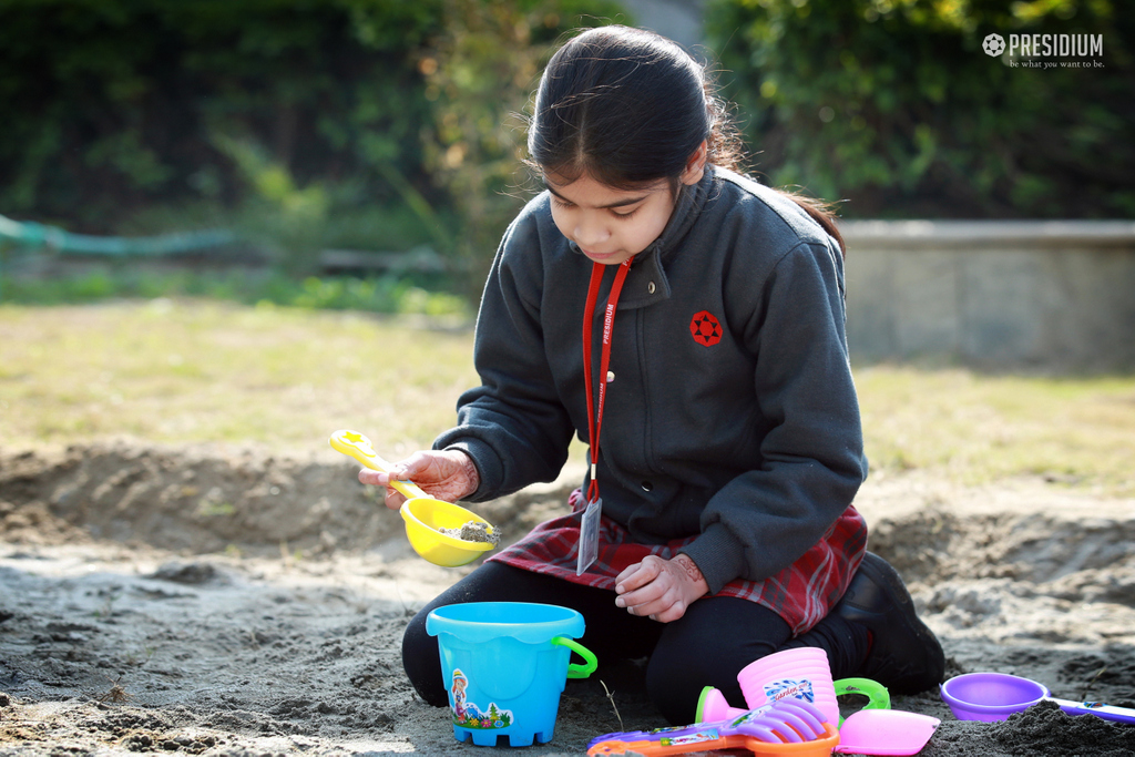 Presidium Indirapuram, A PERFECT FUSION OF LEARNING AND FUN WITH SANDPIT ACTIVITY