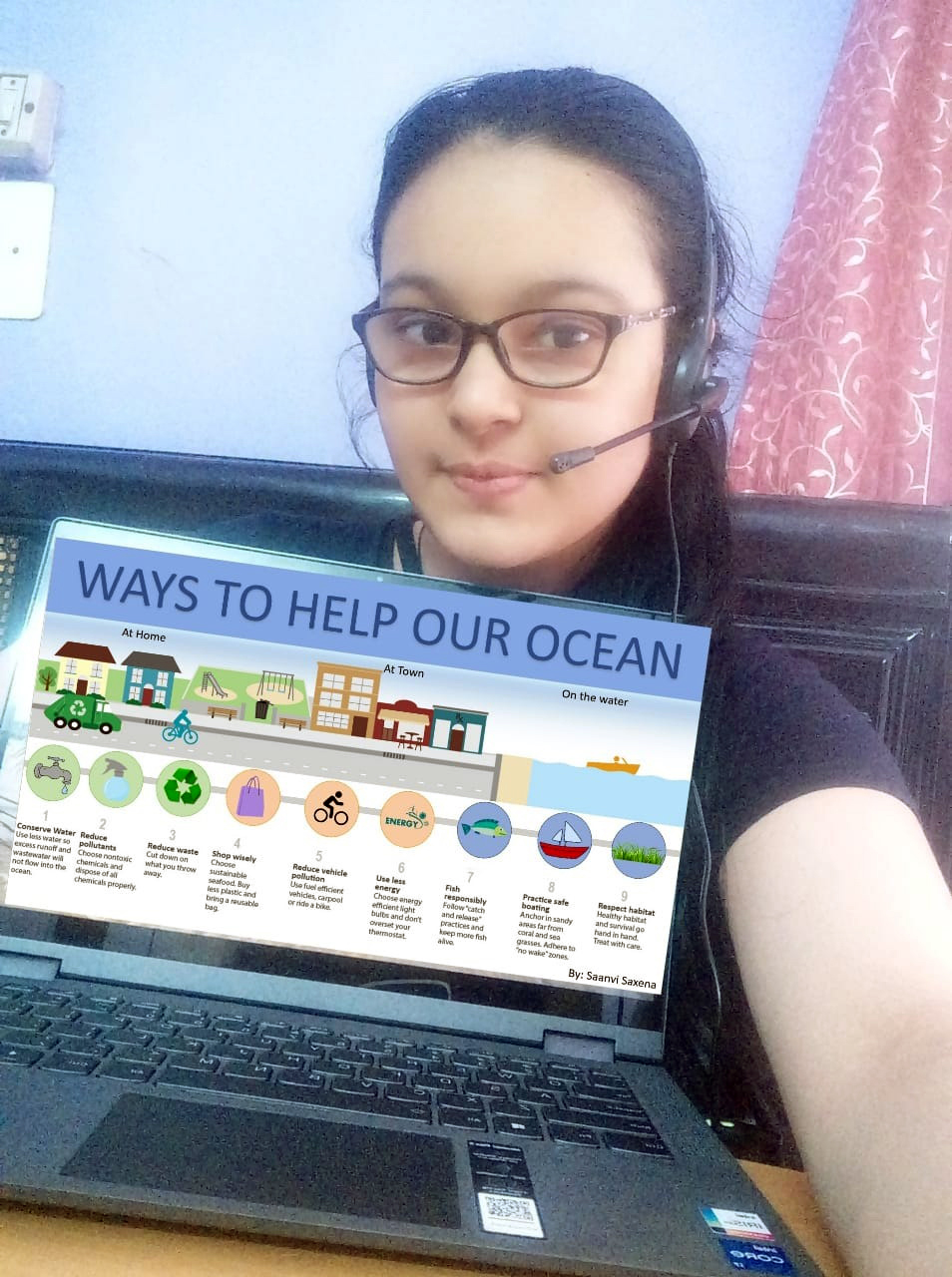 Presidium Indirapuram, STUDENTS LEARN ABOUT THE IMPORTANCE OF OCEANS