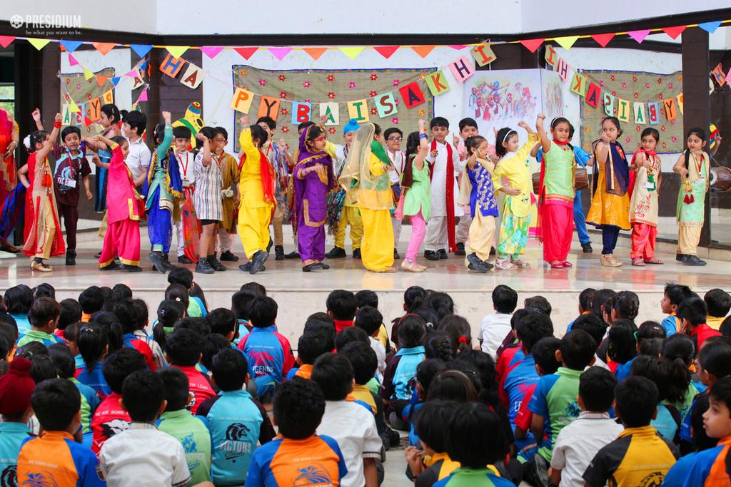 Presidium Indirapuram, PRESIDIANS CELEBRATE BAISAKHI WITH BOUNDLESS FERVOUR & GAIETY