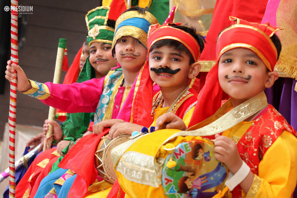 Presidium Indirapuram, PRESIDIANS CELEBRATE BAISAKHI WITH BOUNDLESS FERVOUR & GAIETY