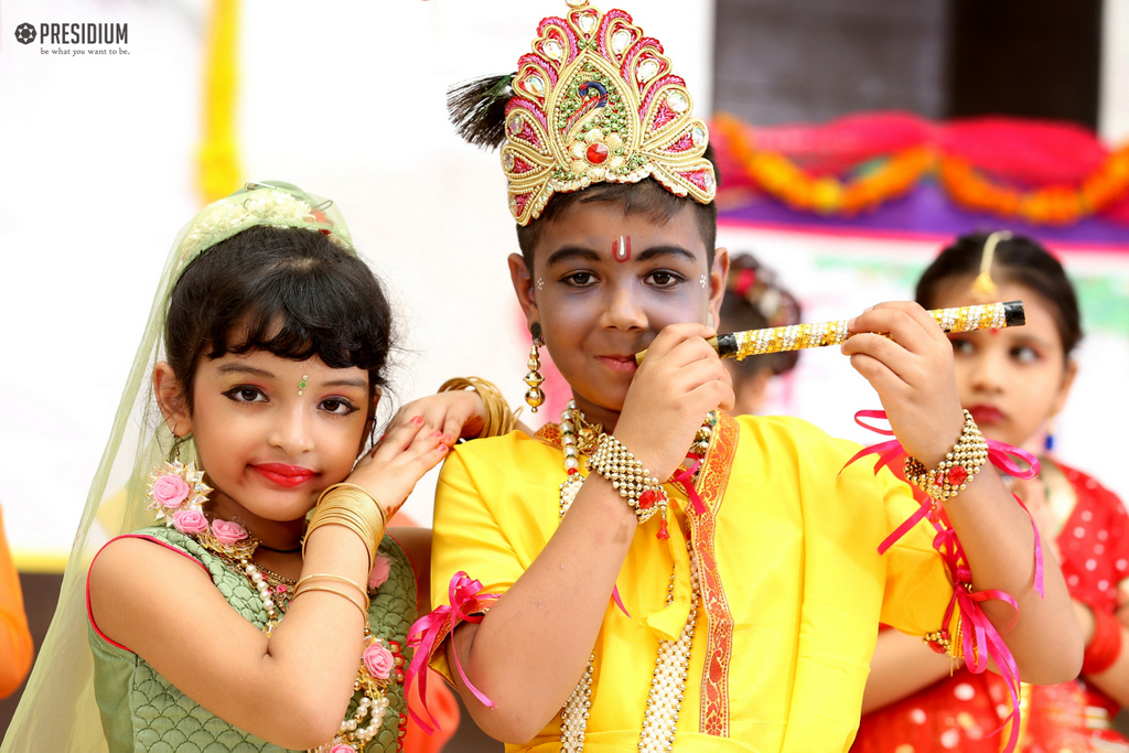 Presidium Indirapuram, CELEBRATING THE BIRTH OF LORD KRISHNA ON JANMASHTAMI