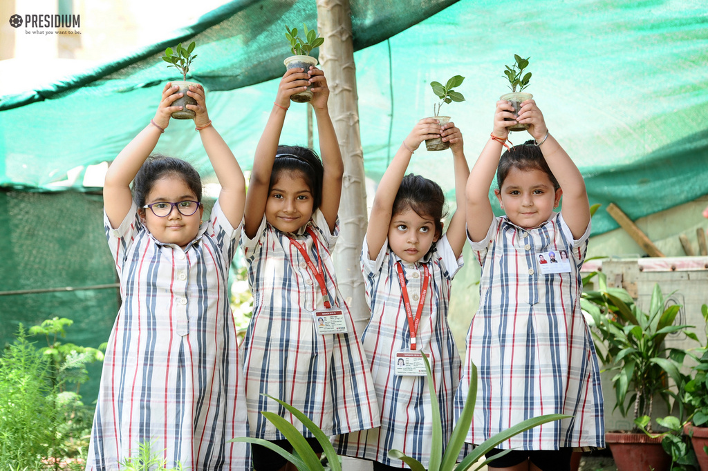 Presidium Indirapuram, EARTH WEEK SENSITIZES PRESIDIANS ABOUT ENVIRONMENT CONSERVATION