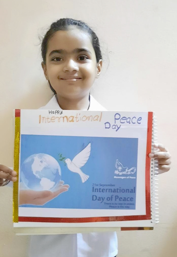 Presidium Dwarka-6, INTERNATIONAL DAY OF PEACE: PLEDGING OF PEACE! 