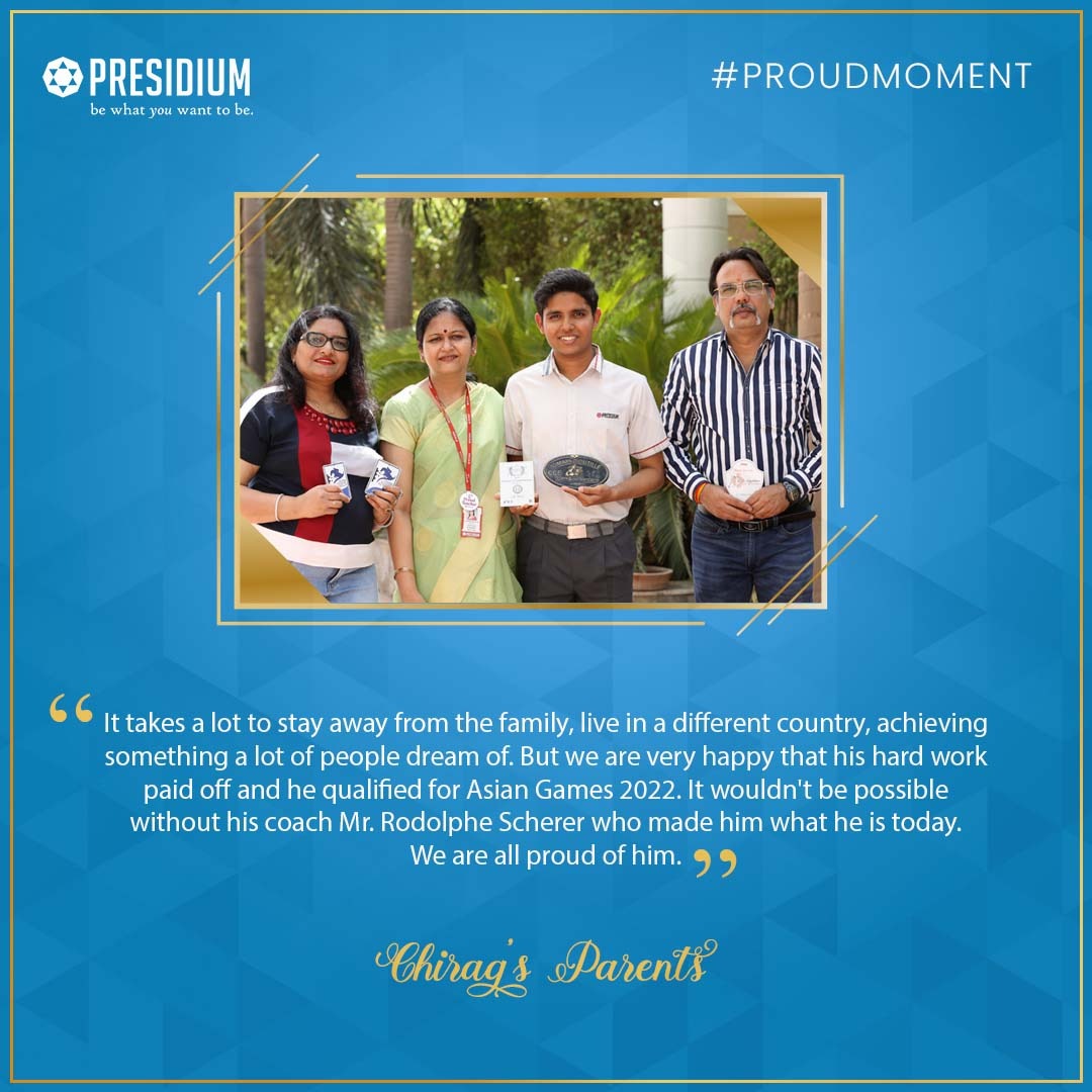 Presidium Gurgaon-57, ANOTHER PROUD MOMENT FOR PRESIDIUM!