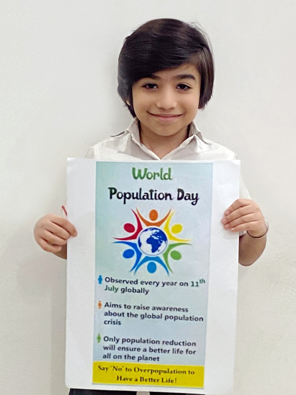 Presidium Punjabi Bagh, STUDENTS OBSERVE WORLD POPULATION DAY WITH DIFFERENT ACTIVITIES