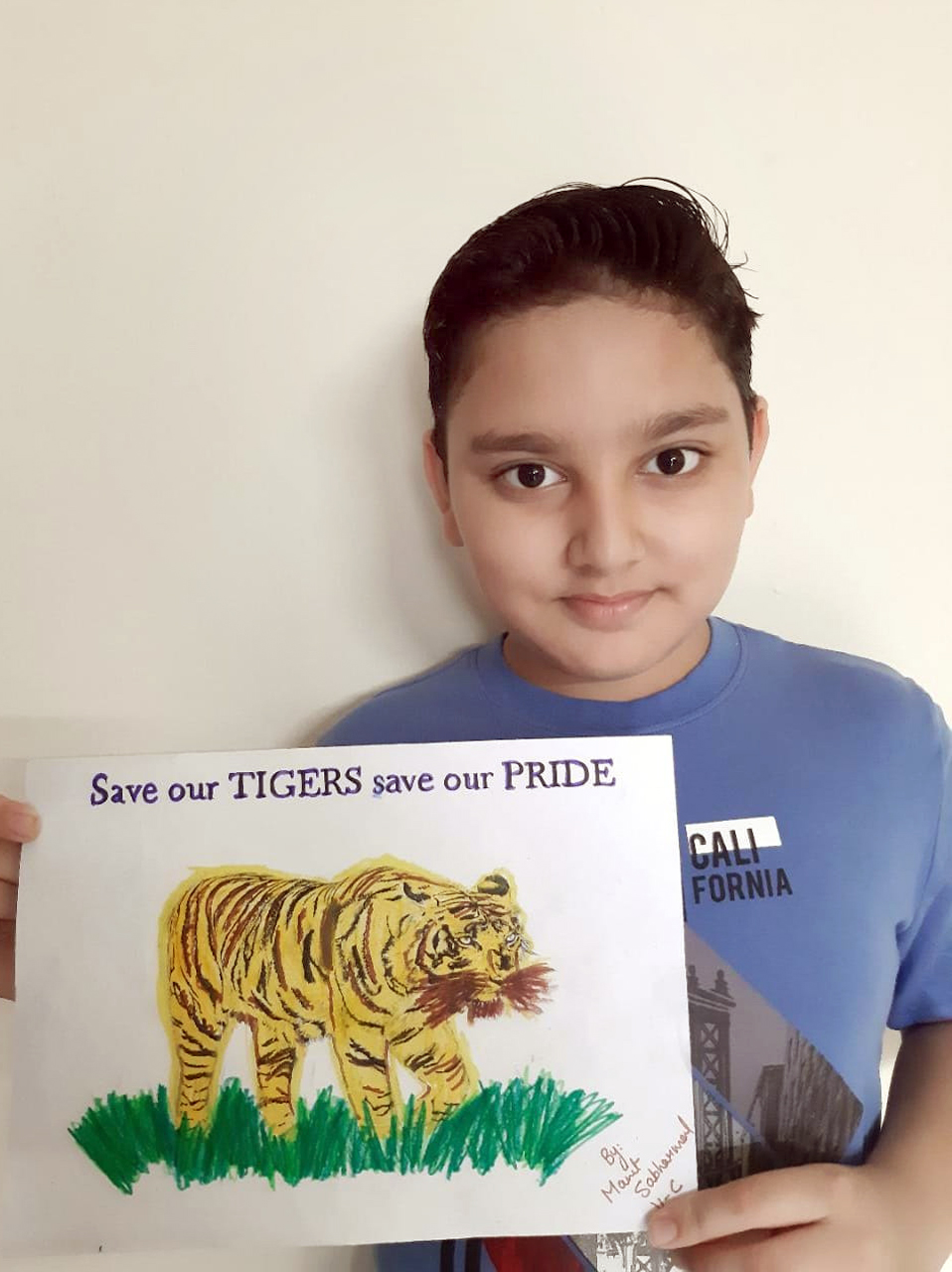 Presidium Rajnagar, SAVE TIGERS TO ENSURE THE SURVIVAL OF HUMAN RACE!