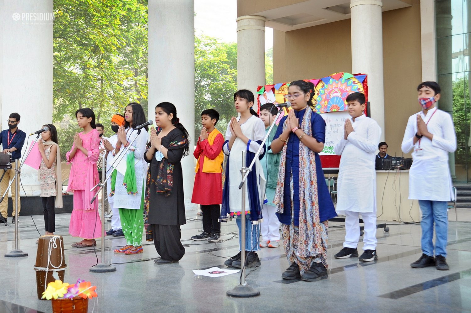 Presidium Gurgaon-57, PRESIDIANS WISH EVERYONE A HAPPY BAISAKHI WITH A SPECIAL ASSEMBLY