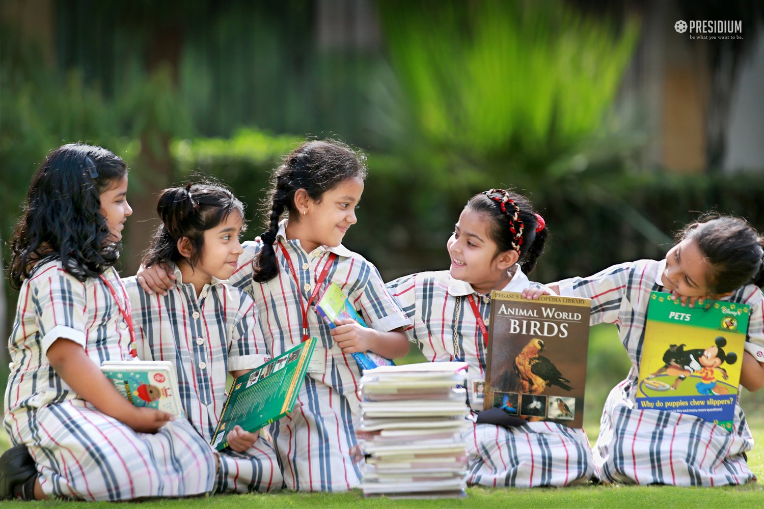 Presidium Indirapuram, STUDENTS PROMOTE HABIT OF READING ON WORLD BOOK DAY