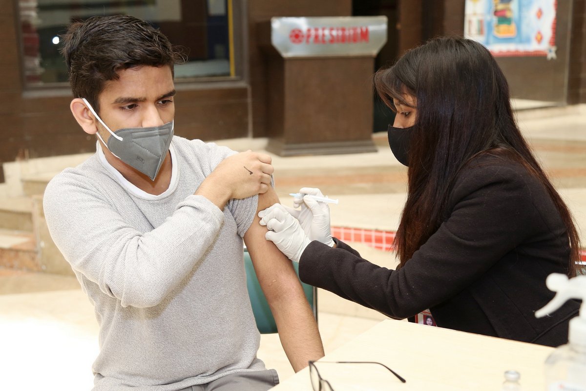 Presidium Indirapuram, A MEGA-VACCINATION DRIVE AT PRESIDIUM!