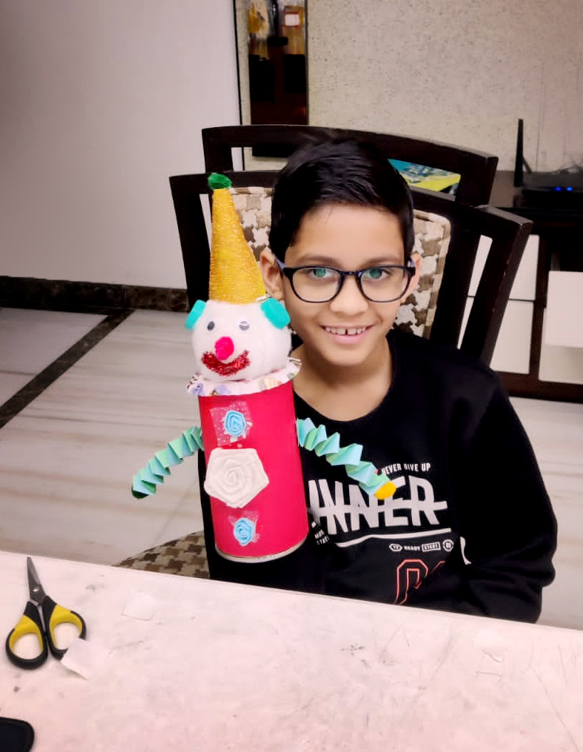 Presidium Punjabi Bagh, STUDENTS DISPLAY THEIR CREATIVITY WITH PUPPET MAKING COMPETITION