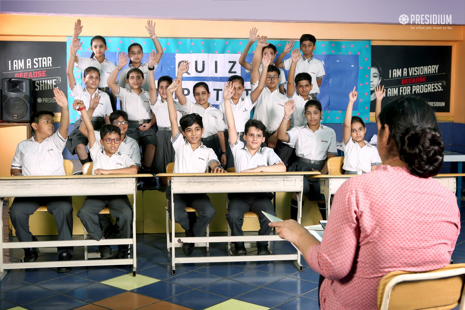 Presidium Punjabi Bagh, QUIZ COMPETITION: STUDENTS ENRICH THEIR GENERAL KNOWLEDGE