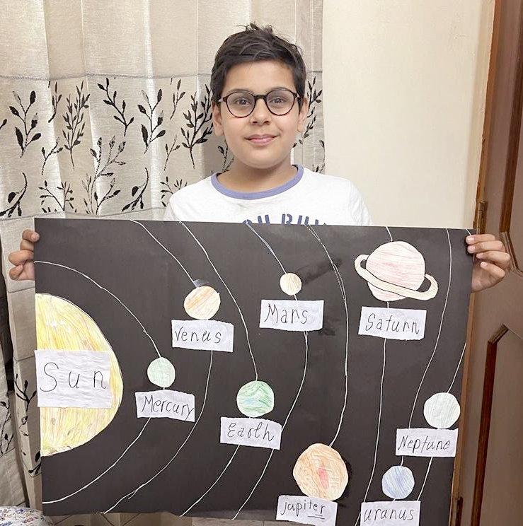 Presidium Pitampura, STUDENTS ENHANCE THEIR UNDERSTANDING OF SOLAR SYSTEM 