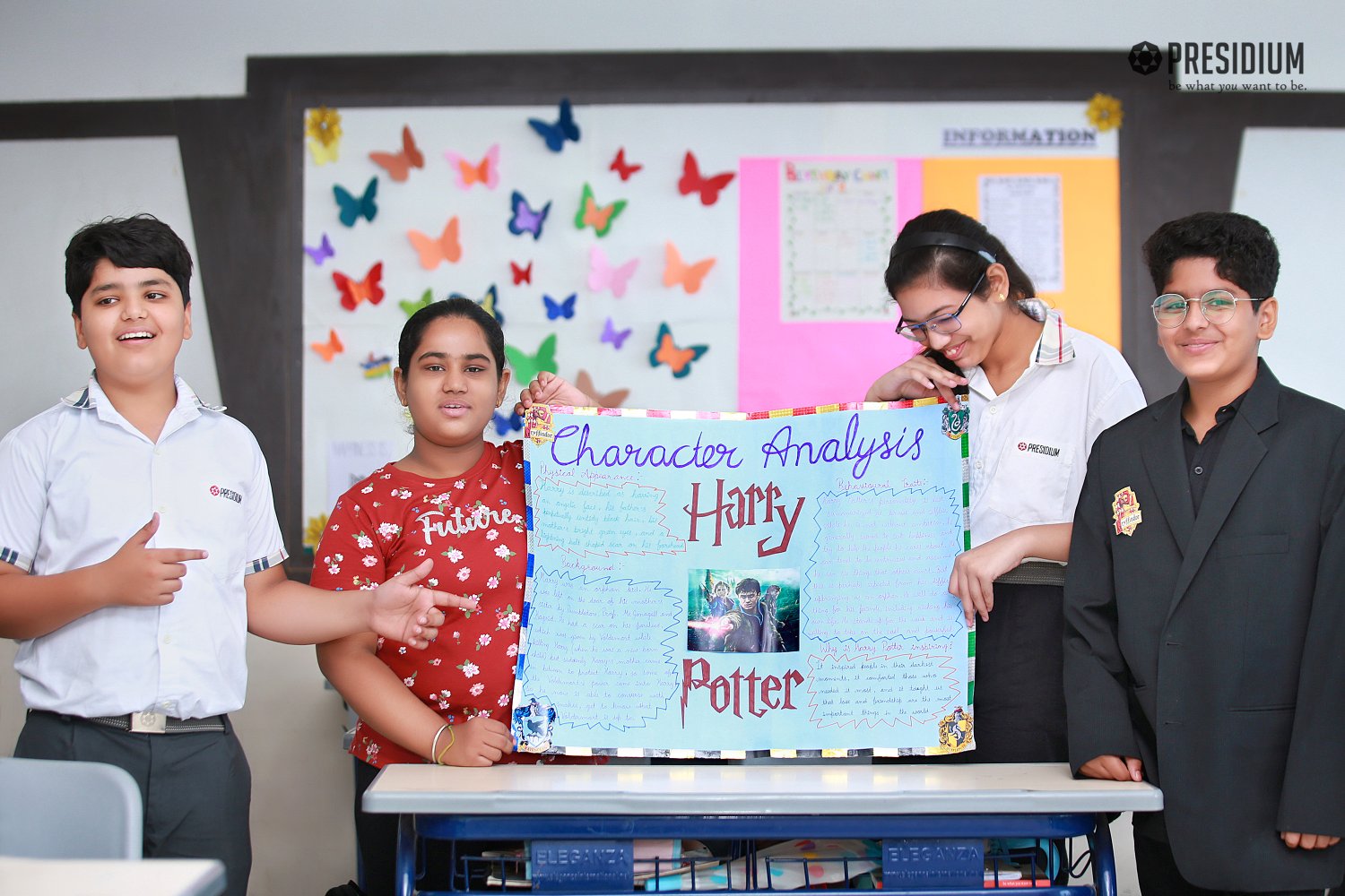 Presidium Rajnagar, STUDENTS LEARN THE ART OF CHARACTER ANALYSIS!