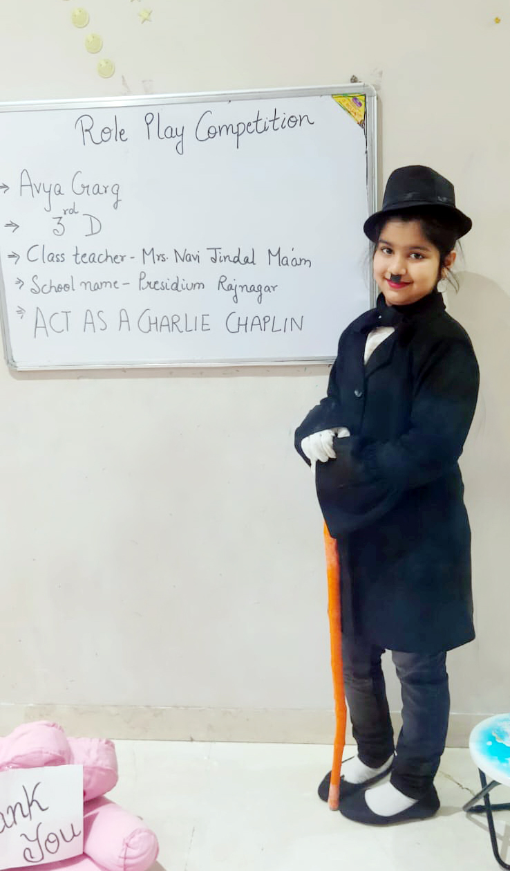 Presidium Rajnagar, ROLE PLAY COMPETITION: STUDENTS ENTHRALL WITH THEIR CONFIDENCE