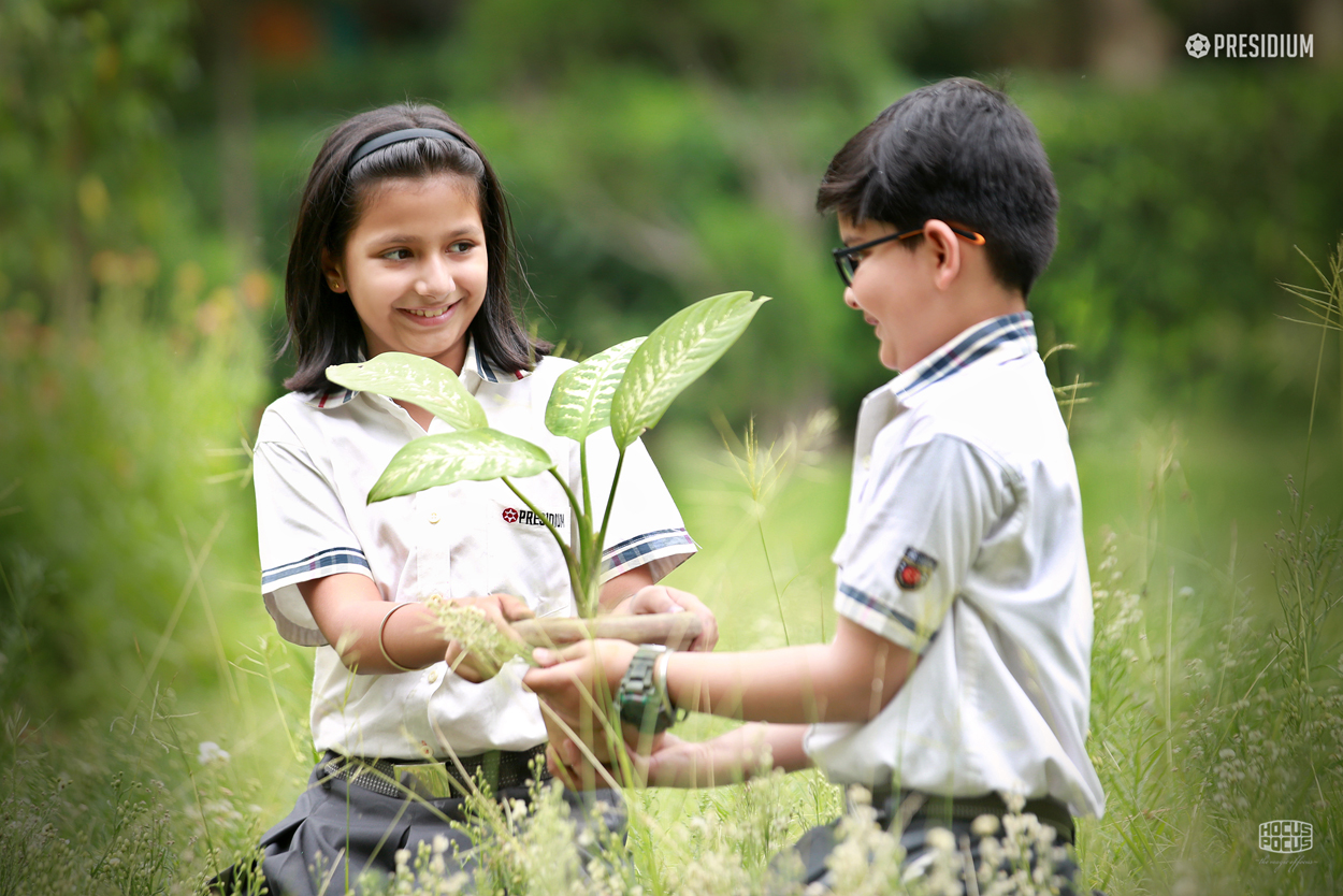 Presidium Vivek Vihar, THE EARTH IS WHAT WE ALL HAVE IN COMMON, LET’S PROTECT IT!