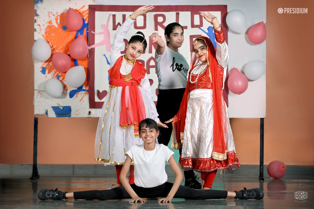 Presidium Vivek Vihar, CELEBRATING WORLD DANCE DAY WITH AN ARRAY OF PERFORMANCES