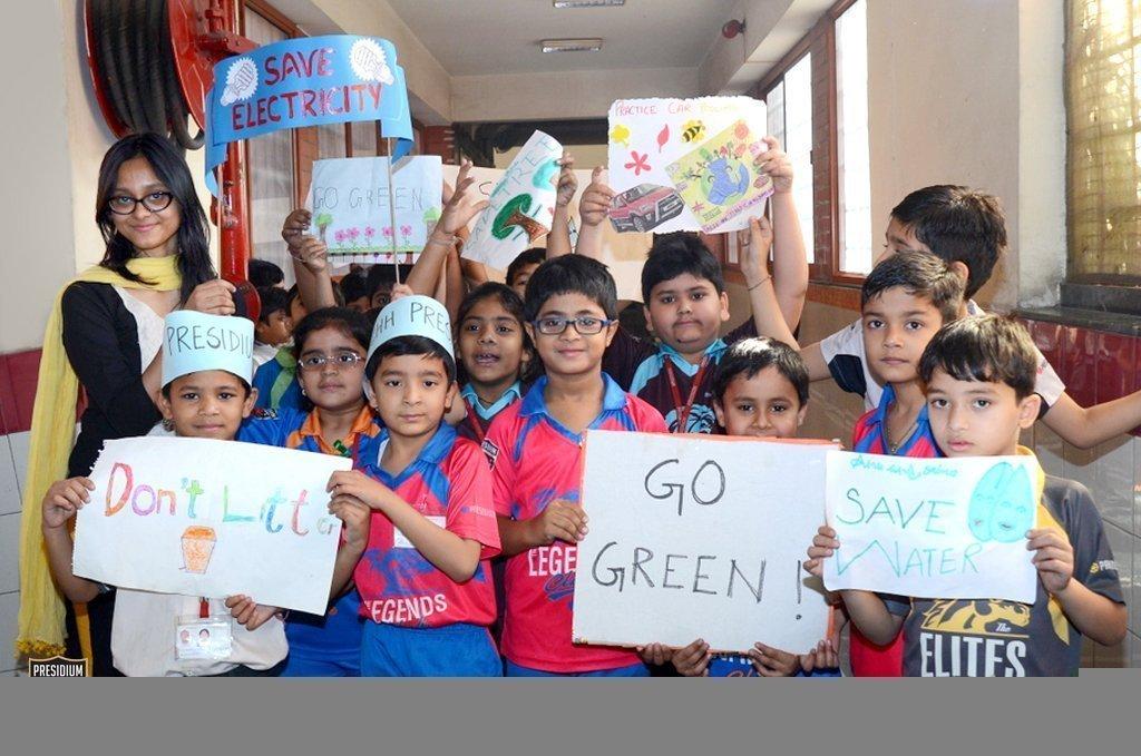 Presidium Indirapuram, PRESIDIANS OF INDIRAPURAM JOIN HANDS TO SAVE MOTHER EARTH 