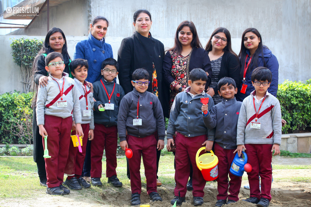 Presidium Indirapuram, PRESIDIANS LEARN ABOUT THE SEA AND THE SAND WITH A FUN ACTIVITY