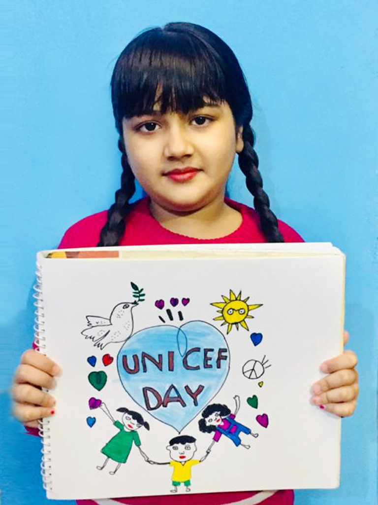 Presidium Indirapuram, STUDENTS CELEBRATE UNICEF DAY WITH HANDFUL OF ACTIVITIES