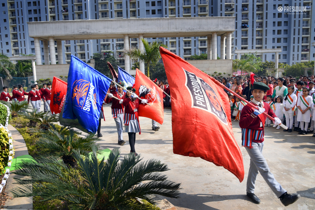 Presidium Indirapuram, PRESIDIANS CELEBRATE THE UNITY OF INDIA ON REPUBLIC DAY