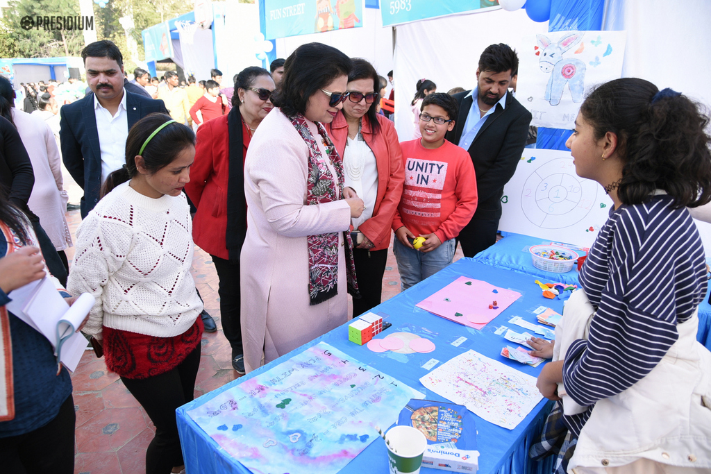 Presidium Gurgaon-57, MEMORABLE WINTER CARNIVAL CELEBRATION WITH DEAR SUDHA MA’AM