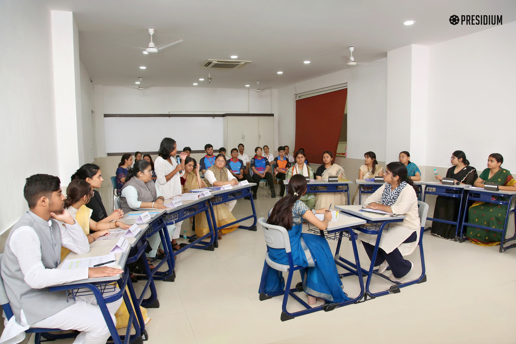 Presidium Rajnagar, VOICES OF VISION MOCK PARLIAMENT AT RAJ NAGAR PRESIDIUM SCHOOL 