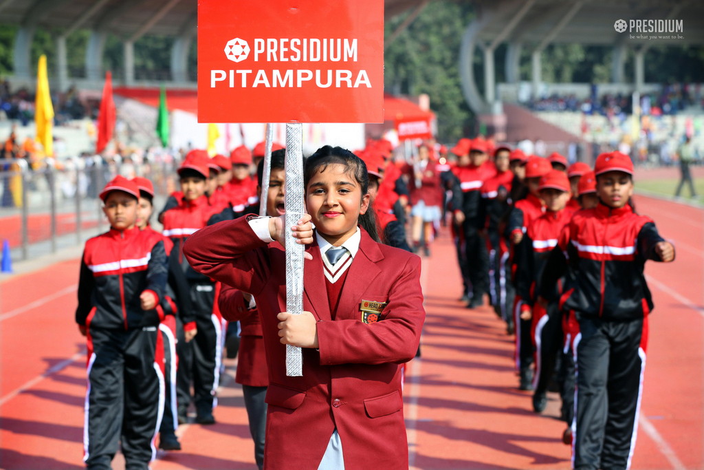 Presidium Pitampura, SPORTS DAY: AN EPITOME OF STUDENTS’ ENERGY AND SPORTSMANSHIP
