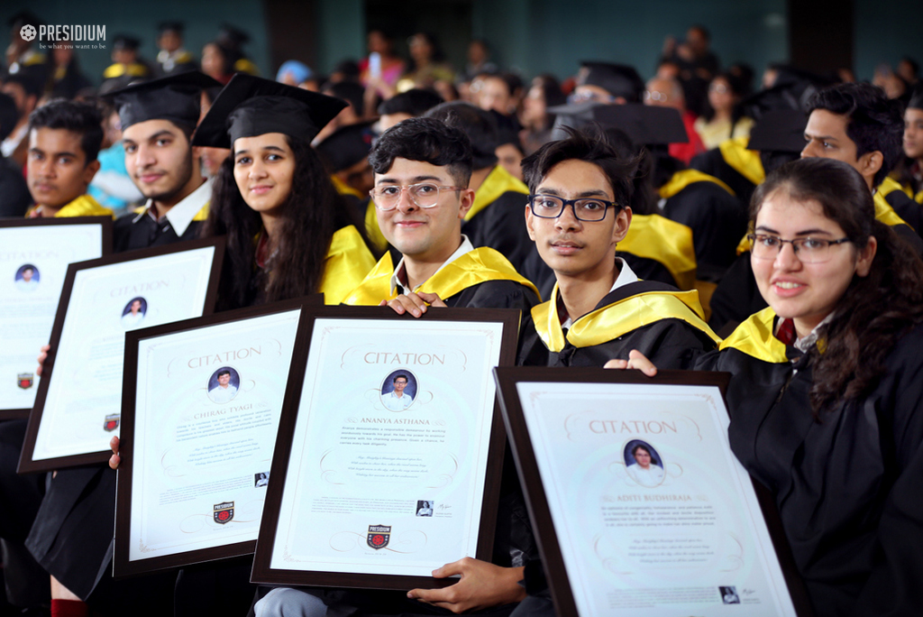 Presidium Indirapuram, CITATION CEREMONY: WISHING STUDENTS FOR A SUCCESSFUL FUTURE