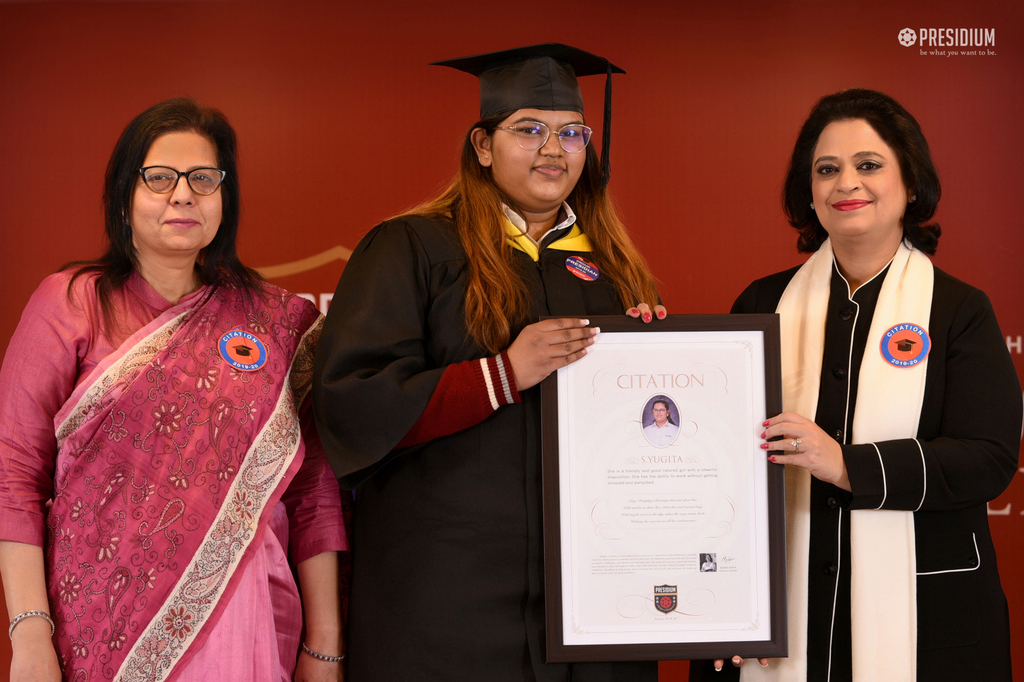 Presidium Gurgaon-57, CITATION CEREMONY: WISHING THE STUDENTS A BRIGHTER FUTURE AHEAD