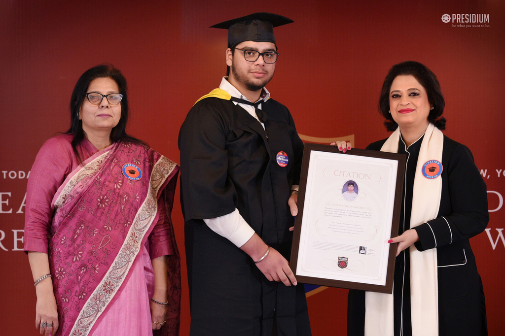 Presidium Gurgaon-57, CITATION CEREMONY: WISHING THE STUDENTS A BRIGHTER FUTURE AHEAD