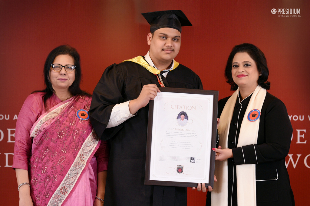 Presidium Gurgaon-57, CITATION CEREMONY: WISHING THE STUDENTS A BRIGHTER FUTURE AHEAD